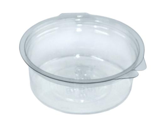 BARQUETTE ALIMENTAIRE RONDE AVEC COUVERCLE POUR 250ML (80)