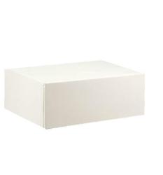 BOITE PATISSIERE BLANCHE 16/5 (50)