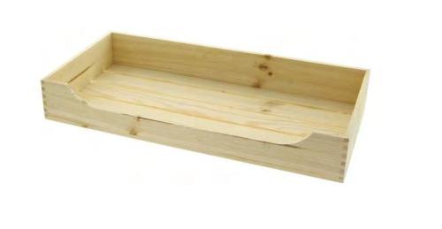 CAGETTE DOUAI BOIS NATUREL 60X40X10