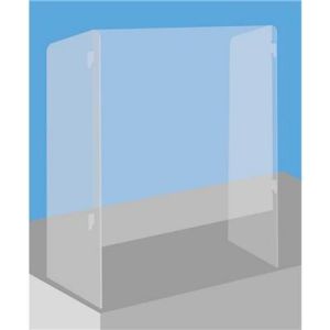 VITRINE COMPTOIR PET CRISTAL 840X820MM