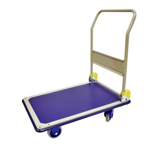 CHARIOT PRESTAR PM BLEU 150KG DOSSIER PLIANT