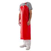 TABLIER PLASTIQUE ROUGE 300