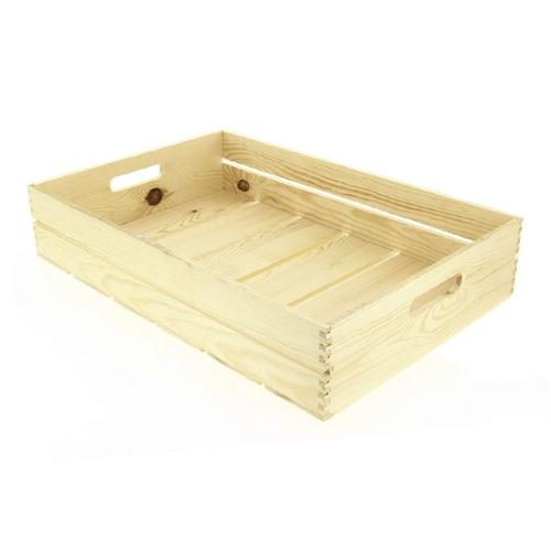CAGETTE BOIS NATUREL 60X40X12
