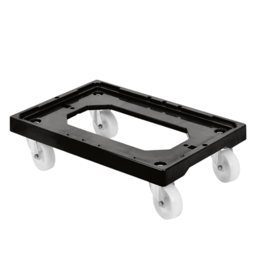 CHARIOT JUMBOY PLASTIQUE GRIS CHARGE MAXI 180KG