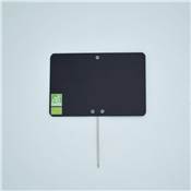 ARDOISE AB NOIRE 8X12CM PIQUE INOX