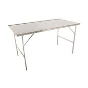 TABLE DROITE ALU 120X75CM