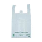 SAC BRETELLES PEBD 50 BLANC 30+14X54 MM