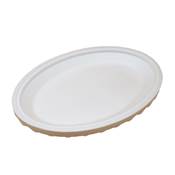 PLATEAU FRUIT DE MER POLYSTYRENE 45X35 OVALE