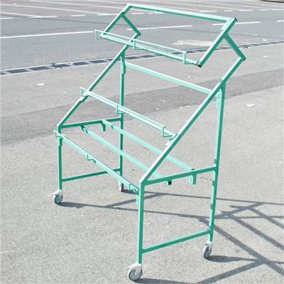 PRESENTOIR 9 CAGEOTS VERT 1,30M