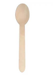 CUILLERE BOIS NATUREL 16CM (50)