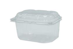 BARQUETTE FRUITS PLASTIQUE +COUVERCLE KIT 250GRS  (100)