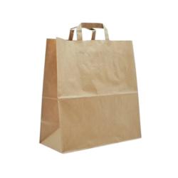 CABAS SORTIE DE CAISSE KRAFT BRUN 32X17X44 GM