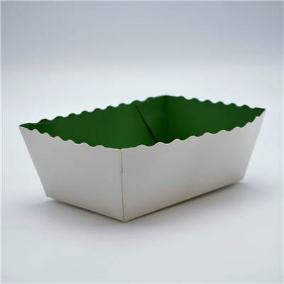 BARQUETTE ALIMENTAIRE CARTON FOND VERT 1,5L/1KG