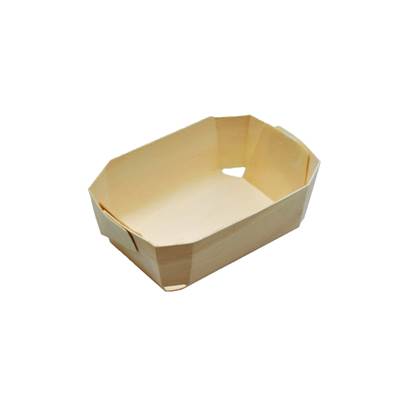 BARQUETTE ALIMENTAIRE BOIS POUR 250GRS FRUITS