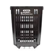 PANIER ROULANT NOIR 52L POIGNEE TELESCOPIQUE