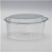 BARQUETTE ALIMENTAIRE OCTOGONALE AVEC COUVERCLE POUR 750ML