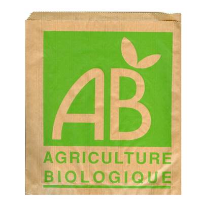 SAC PAPIER ALIMENTAIRE KRAFT ALIOS® MOTIF AB POUR 1,5KG FRUIT
