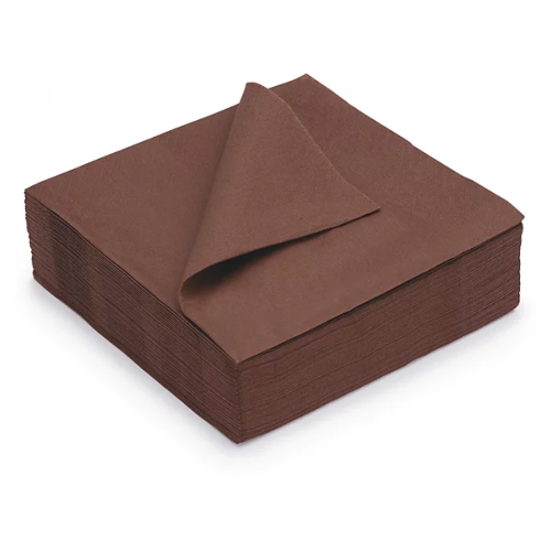 SERVIETTE MAYA CACAO 39X39CM