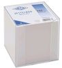 BLOC MEMO PLEXI BLANC 9CM (1 BLOC)
