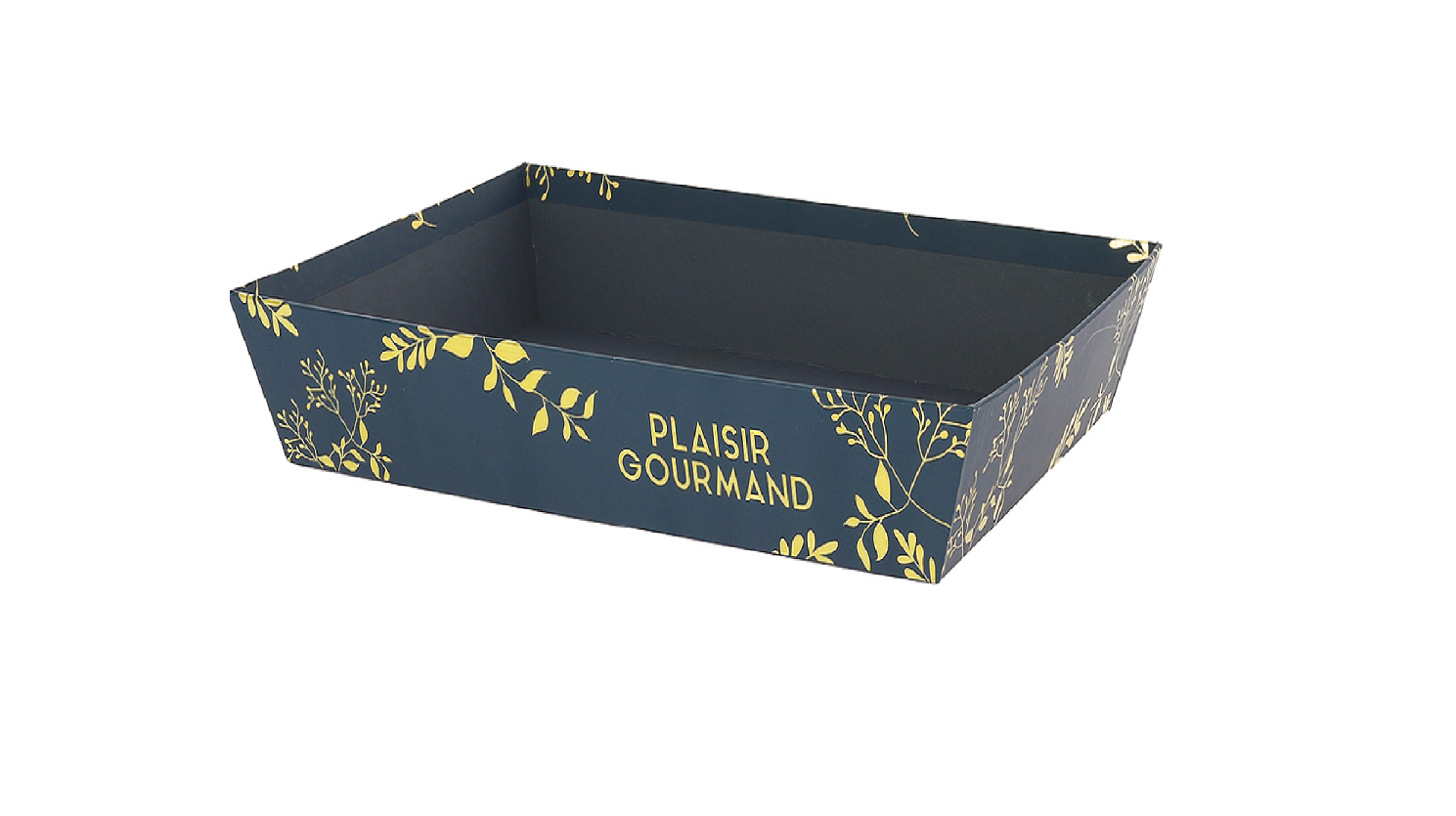 CORBEILLE CARTON PLAISIR GOURMAND 33X20X6 (1)