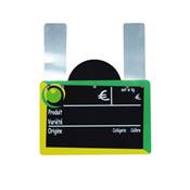 ARDOISE EURO JAUNE/VERT 10X15CM +PATTES