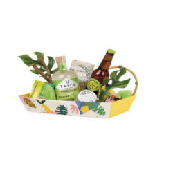 CORBEILLE CARTON JARDIN D'AGRUMES 36X27X7 (1)