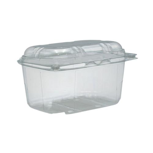 BARQUETTE FRUITS PLASTIQUE +COUVERCLE KIT 1000GRS  (100)