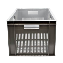 CAISSE PLASTIQUE GRIS 60L AJOUREE (1)