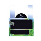 ARDOISE BIO FRAIS NEUTRE 15X11CM +PATTES