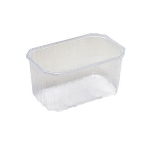 BARQUETTE PLASTIQUE 1KG POUR FRUITS (50)