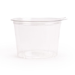 BARQUETTE ALIMENTAIRE RONDE AVEC COUVERCLE POUR 500ML (80)