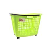 PANIER ROULANT VERT ANIS 55L HORIZONTAL