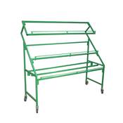 PRESENTOIR 12 CAGEOTS VERT 1,70M