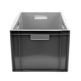 CAISSE PLASTIQUE GRIS 60L PLEINE (1)