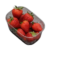 BARQUETTE PLASTIQUE 250GRS POUR FRUITS (100)