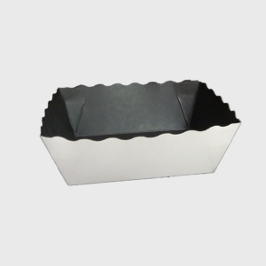 BARQUETTE ALIMENTAIRE CARTON FOND NOIR 500GRS (100)