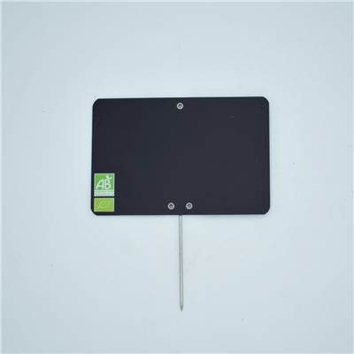 ARDOISE AB NOIRE 8X12CM PIQUE INOX