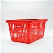 PANIER DISTRIBUTION ROUGE 20L 2 ANSES