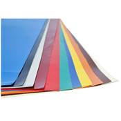RIDEAU ARRIERE VITRILLON BORD BLEU 4X1,75M