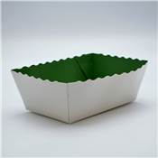 BARQUETTE ALIMENTAIRE CARTON FOND VERT 1,5L/1KG