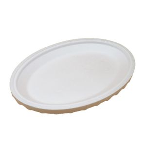 PLATEAU FRUIT DE MER POLYSTYRENE 45X35 OVALE
