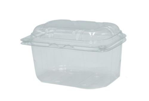 BARQUETTE FRUITS PLASTIQUE +COUVERCLE KIT 250GRS  (100)