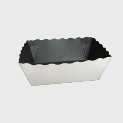 BARQUETTE ALIMENTAIRE CARTON FOND NOIR 80CL/500GRS