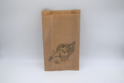 SAC PAPIER ALIMENTAIRE KRAFT ALIOS IMPRIME POUR 3KG FRUIT