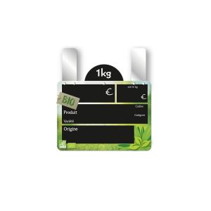 ARDOISE BIO FRAIS 20X15CM +PATTES
