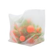 SAC PEHD GIVRE 32+22X30 FOND CARTON
