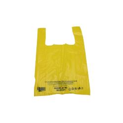 SAC BRETELLES PEBD 50 JAUNE 26+12X45 PM