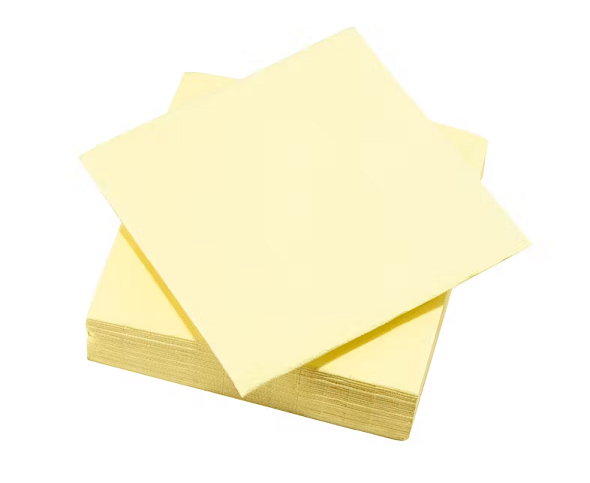 SERVIETTE MAYA JAUNE 39X39CM