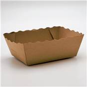 BARQUETTE ALIMENTAIRE CARTON KRAFT 80CL/500GRS