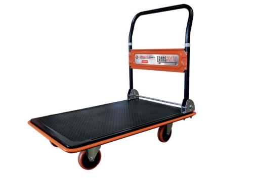 CHARIOT TIMON ORANGE 150KG DOSSIER PLIANT